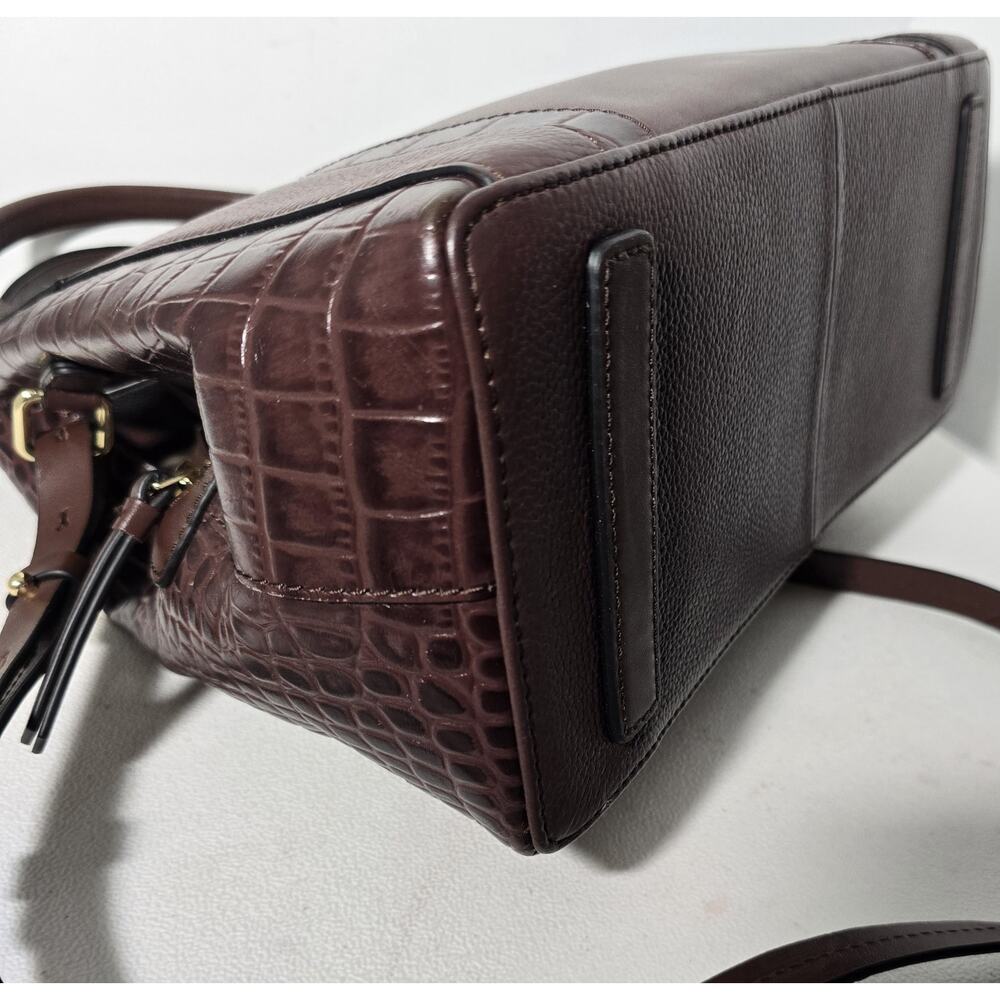 Radley London Baylis Road Medium Multiway Grab Bag Brown Leather/ Embossed Croc - Picture 7 of 11